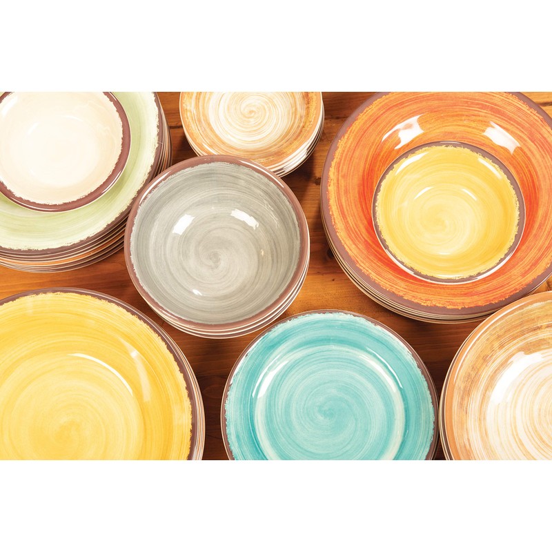 Carlisle FoodService Products Mingle Plastic Rimmed Bowl, Soup Bowl for