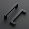 Ravinte 25 Pack 4 Inch Kitchen Square Cabinet Handles Matte
