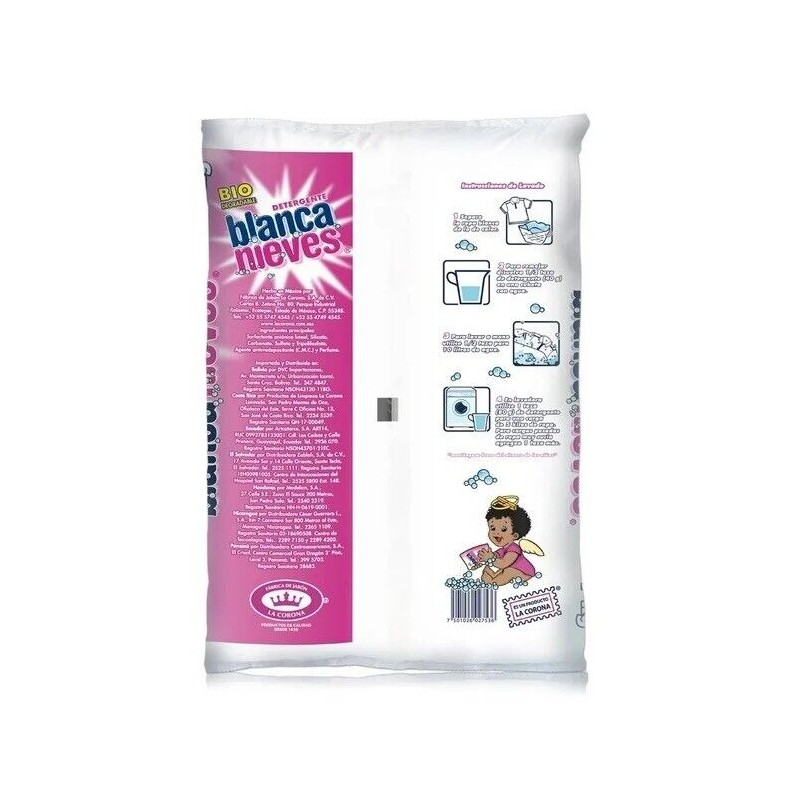 Blanca Nieves 2 BOLSAS DE JABÓN MEXICANO BLANCA NIEVES -