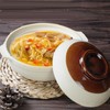 Earthen Clay Pot Casserole French Onion Soup Crock 800ml Independent