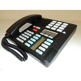 Nortel/Meridian M7310 PBX Black 4-7 Line Telephone with Speaker (Norstar NT8B20) (Renewed)