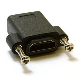 kenable HDMI Panel Mount Coupler Female to Female Socket Adapter