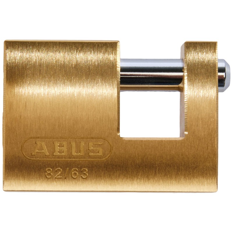 ABUS 11571 Monoblock Brass Shutter Padlock with 8501 Alike Keyed
