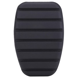 Clutch Pedal Rubber for Renault, Clutch Rubber Foot Pedal Pad Covers Brake Clutch Pads Pedal Rubber Cover Black for Clio/Scenic/Kangoo/Espace/Modus