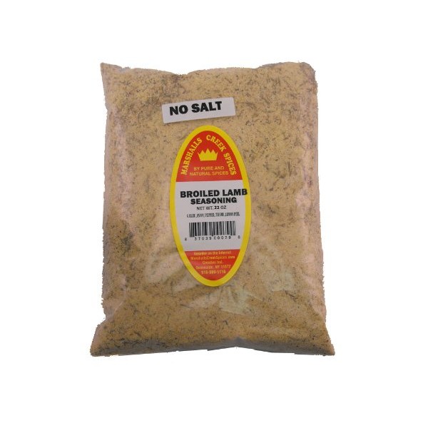 XL REFILL Marshalls Creek Spices Broiled Lamb No Salt Seasoning,22