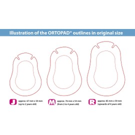 Ortopad Funpack Eye Patches, 1 Pack of 50 Patches (Medium)