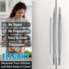 ELCOOR Refrigerator Handle Covers, Set of 6, Trimmable, Washable, Appliance