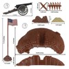 BMC CTS Civil War Battle of Atlanta - 71pc Blue