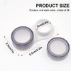 Modixun 20 Pack Clear Contact Lens Case, 5 Colors Leak-Proof