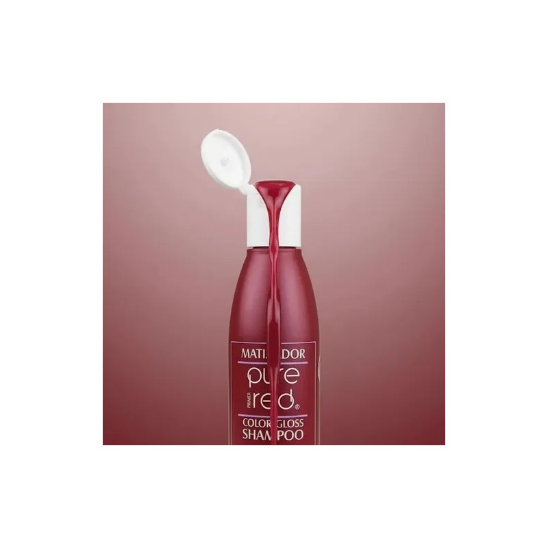 Shampoo Puré Red Matizador Cabello Teñido Rojo 250ml Loquay