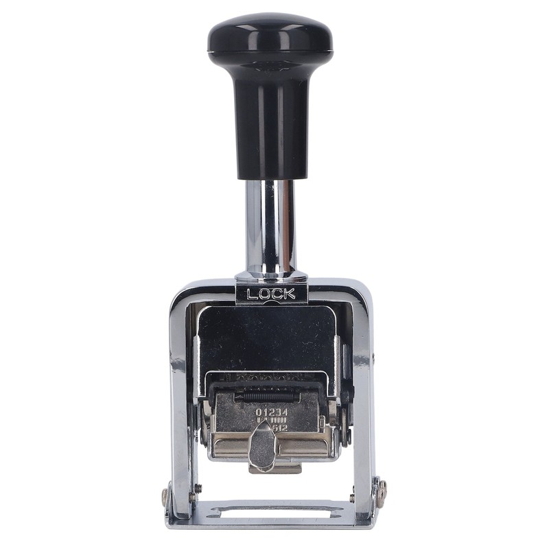 Automatic Numbering Machine Zinc Alloy Easy Operation Clear Inking Self