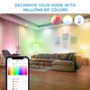 WiZ 6.6FT + 6.5FT RGB Wi-Fi LED Light Strip With