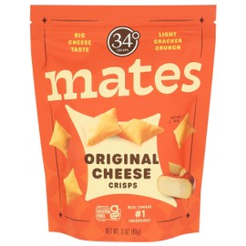 34 Degrees Original Cheese Crisps Mates, 3 OZ