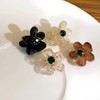 25 Pcs Flower Claw Clips Mini Hair Clips Small Hairs