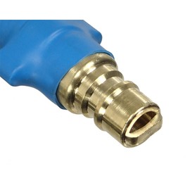 M.B. Sturgis Inc. 3/8" ID Stainless Steel Overbraid Quick Disconnect Gas Connector (6 Feet)