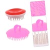 FRCOLOR 2sets Scalp Massager Shampoo Brush Brush Hair Washing Head
