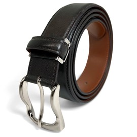 ENSERIO ECHIGO Japan Tanners Association Certified, Soft Leather, Genuine Leather, Made in Japan, Himeji Leather, Men's, Gentlemen, Business, Adjustment, Large Size, Black