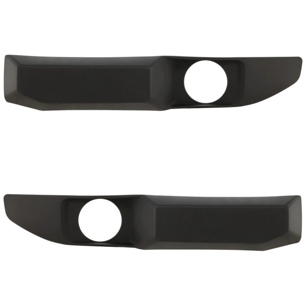 Unbranded For 2021-2023 Bronco Fog Light Trim Black SET PAIR