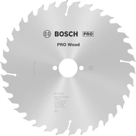 Bosch 1 x PRO Wood Circular Saw Blade for Table Saws with Expansion Slots (for Softwood, Hardwood, Diameter mm, Professional Accessories Table Saw)