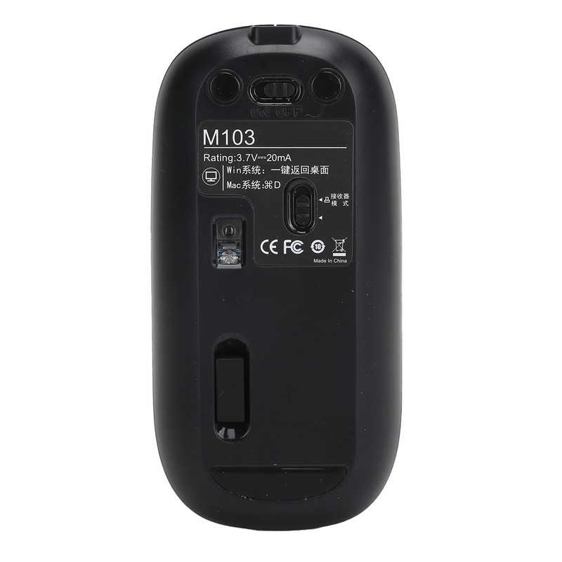 Mouse Bluetooth/2.4Ghz Wireless Optical Silent for Computers 1600DPI Low Power