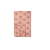 IB Laursen Quilt Pink M/Dark Grey Block Pattern W: 130