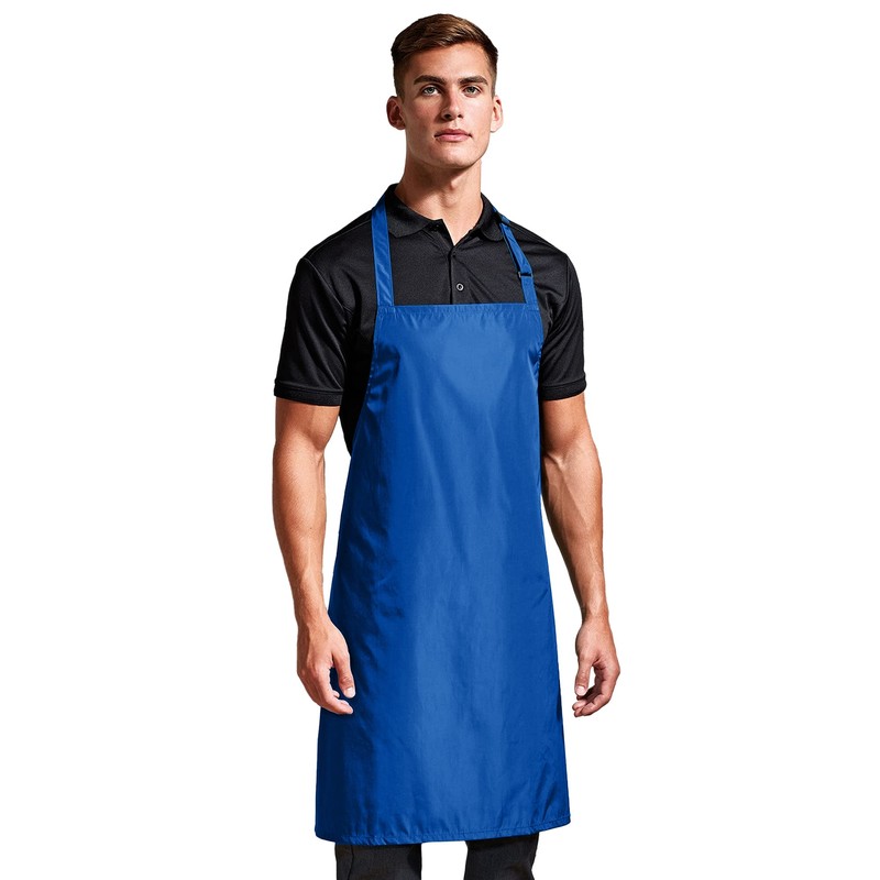 Premier Waterproof Bib Apron (One Size) (Navy)