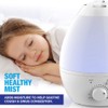 Bell+howell 7 Led Color Changing Humidifer With Aroma Diffuser, 3.8