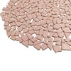 500g Irregular Ceramic Mosaic Tiles, 0.5x2cm, Small Mosaic Pieces, Stones