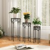 Giantex Metal Plant Stand Set of 3, 28" Mosaic Tall