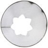 IBILI" Star Piping Nozzle, Stainless Steel, Silver, 11 mm