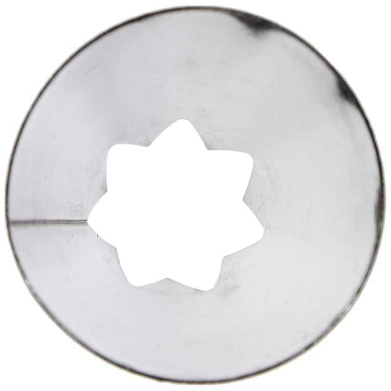 IBILI" Star Piping Nozzle, Stainless Steel, Silver, 11 mm