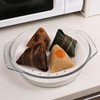 UPKOCH Microwave Steamer with Lid And Ceramic Steaming Tray, 2000ml