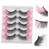 NOLITOY 5 Pairs of Eyelash Extensions False Lashes Kit with