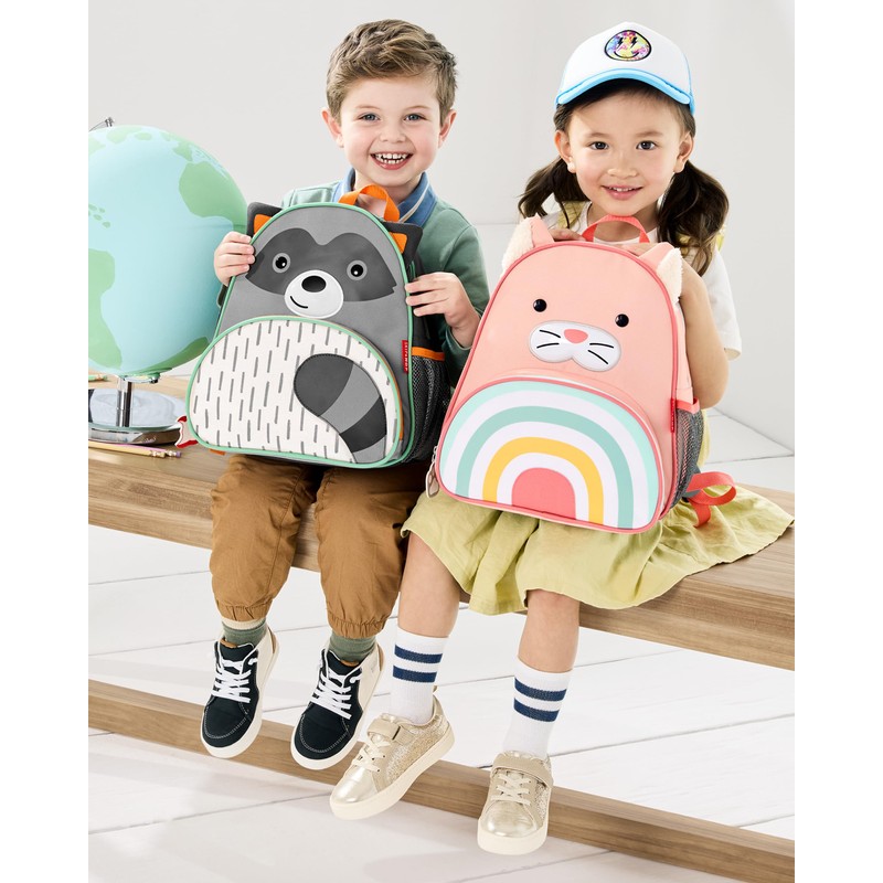 Skip Hop Zoo Small Backpack - Cat, Colourful, Cat