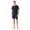 Mey Pure Night 2240050 Men's Pyjamas Short, Blue (yacht blue)