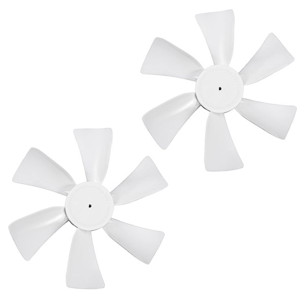 6" RV Vent Fan Replacement 2PCS, Bathroom Exhaust Fan Blade