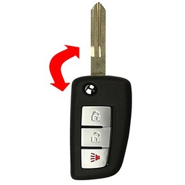 KeylessCanada © Upgraded 1 New Replacement Keyless Entry Remote Control and 1 transponder Ignition Key KBRASTU15 N104T