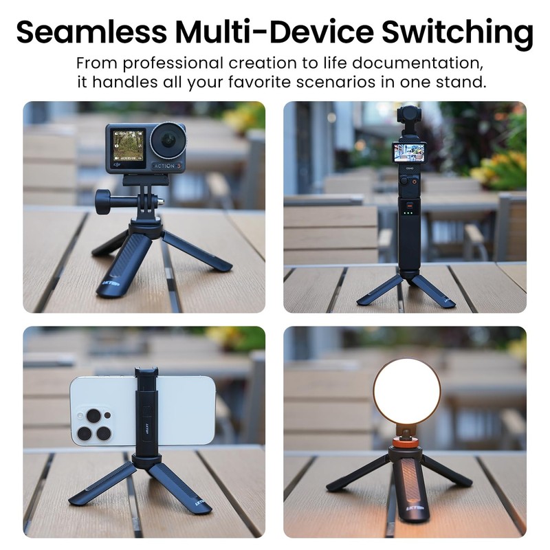 LKTOP Pocket 3 Mini Tripod for DJI Osmo Pocket 3,