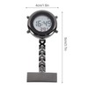 Watch - Multi-Function Digital Watch Watch Brooch Clip on Watch