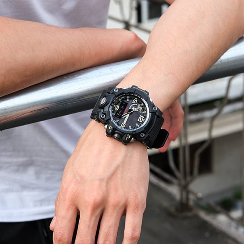 Resin Bracelet Compatible with Casio GWG1000 Mudmaster Men's Replacement Strap,