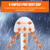 PVC Roof Vent Cap for 1-1/2", 2" and 3" Houses