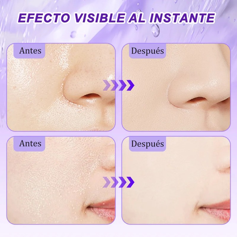 Base Maquillaje Polvo Compacto Matte Con Espejo Lavanda Lavanda