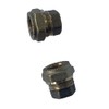 NPH 15mm Brass Compression Stop End Cap for Copper Pipe
