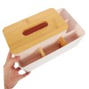 Ciieeo Tissue Box Multifunctional Storage Organizer for Desktop for Living