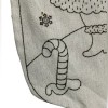 Simply Holiday Christmas Stocking Color Your Own Canvas Fabric Stocking