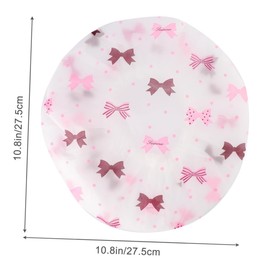 WOONEKY Long-lasting Shower Hat Set 10pcs Women's Bathing Cap Thick Material Protective for Hair