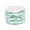 10 Reusable Make-Up Removal Pads Made Of Bamboo And Cotton,
