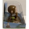 Solar Dancing Brown Monkey Sitting Bobble Toy Solar Powered,New!