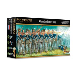Warlord Games Napoleonic Belgian Line Infantry 28mm Resin Miniatures for Black Powder - Highly Detailed Napoleonic Era for Table Wargaming