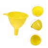 Ciieeo 20pcs Science Experiment Funnel Bottle Plastic Set